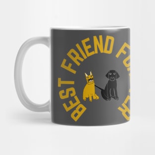 Best Friend Forever - Cat & Dog Pet Lover Mug